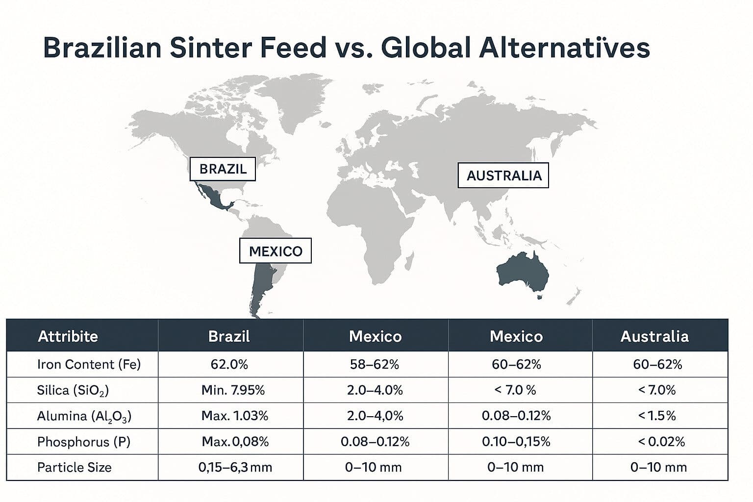 Brazilian iron ore